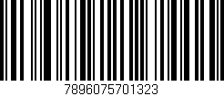 Código de barras (EAN, GTIN, SKU, ISBN): '7896075701323'