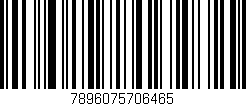 Código de barras (EAN, GTIN, SKU, ISBN): '7896075706465'