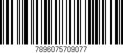 Código de barras (EAN, GTIN, SKU, ISBN): '7896075709077'