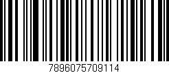 Código de barras (EAN, GTIN, SKU, ISBN): '7896075709114'