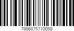 Código de barras (EAN, GTIN, SKU, ISBN): '7896075710059'