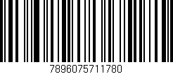 Código de barras (EAN, GTIN, SKU, ISBN): '7896075711780'
