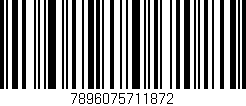 Código de barras (EAN, GTIN, SKU, ISBN): '7896075711872'