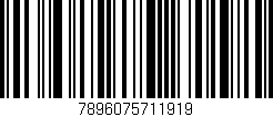 Código de barras (EAN, GTIN, SKU, ISBN): '7896075711919'