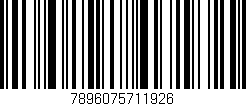 Código de barras (EAN, GTIN, SKU, ISBN): '7896075711926'