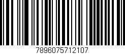 Código de barras (EAN, GTIN, SKU, ISBN): '7896075712107'