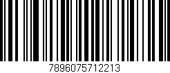 Código de barras (EAN, GTIN, SKU, ISBN): '7896075712213'