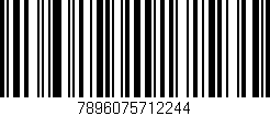 Código de barras (EAN, GTIN, SKU, ISBN): '7896075712244'