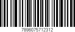Código de barras (EAN, GTIN, SKU, ISBN): '7896075712312'