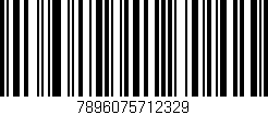Código de barras (EAN, GTIN, SKU, ISBN): '7896075712329'