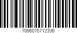Código de barras (EAN, GTIN, SKU, ISBN): '7896075712336'