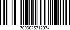 Código de barras (EAN, GTIN, SKU, ISBN): '7896075712374'