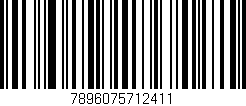 Código de barras (EAN, GTIN, SKU, ISBN): '7896075712411'