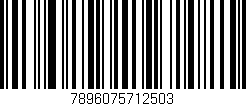 Código de barras (EAN, GTIN, SKU, ISBN): '7896075712503'