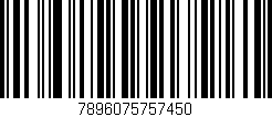 Código de barras (EAN, GTIN, SKU, ISBN): '7896075757450'