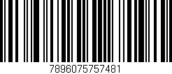 Código de barras (EAN, GTIN, SKU, ISBN): '7896075757481'