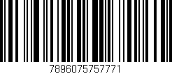 Código de barras (EAN, GTIN, SKU, ISBN): '7896075757771'