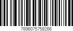 Código de barras (EAN, GTIN, SKU, ISBN): '7896075758266'