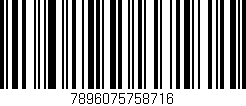 Código de barras (EAN, GTIN, SKU, ISBN): '7896075758716'