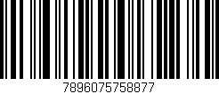Código de barras (EAN, GTIN, SKU, ISBN): '7896075758877'