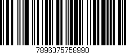 Código de barras (EAN, GTIN, SKU, ISBN): '7896075758990'