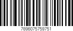 Código de barras (EAN, GTIN, SKU, ISBN): '7896075759751'
