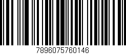 Código de barras (EAN, GTIN, SKU, ISBN): '7896075760146'