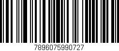 Código de barras (EAN, GTIN, SKU, ISBN): '7896075990727'