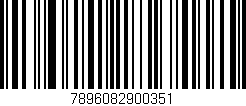 Código de barras (EAN, GTIN, SKU, ISBN): '7896082900351'