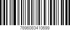 Código de barras (EAN, GTIN, SKU, ISBN): '7896083410699'