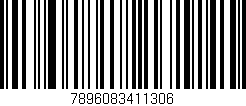 Código de barras (EAN, GTIN, SKU, ISBN): '7896083411306'
