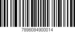 Código de barras (EAN, GTIN, SKU, ISBN): '7896084900014'