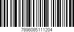 Código de barras (EAN, GTIN, SKU, ISBN): '7896085111204'