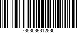 Código de barras (EAN, GTIN, SKU, ISBN): '7896085812880'