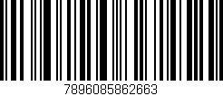 Código de barras (EAN, GTIN, SKU, ISBN): '7896085862663'