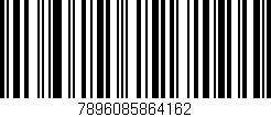 Código de barras (EAN, GTIN, SKU, ISBN): '7896085864162'