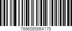 Código de barras (EAN, GTIN, SKU, ISBN): '7896085864179'