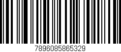Código de barras (EAN, GTIN, SKU, ISBN): '7896085865329'