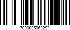Código de barras (EAN, GTIN, SKU, ISBN): '7896085869297'