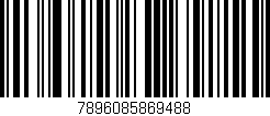 Código de barras (EAN, GTIN, SKU, ISBN): '7896085869488'