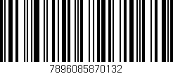 Código de barras (EAN, GTIN, SKU, ISBN): '7896085870132'