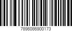 Código de barras (EAN, GTIN, SKU, ISBN): '7896086900173'