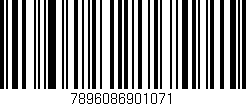 Código de barras (EAN, GTIN, SKU, ISBN): '7896086901071'