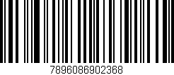 Código de barras (EAN, GTIN, SKU, ISBN): '7896086902368'