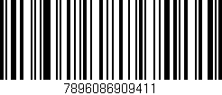 Código de barras (EAN, GTIN, SKU, ISBN): '7896086909411'