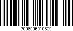 Código de barras (EAN, GTIN, SKU, ISBN): '7896086910639'
