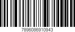 Código de barras (EAN, GTIN, SKU, ISBN): '7896086910943'