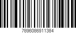 Código de barras (EAN, GTIN, SKU, ISBN): '7896086911384'