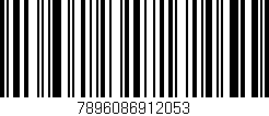 Código de barras (EAN, GTIN, SKU, ISBN): '7896086912053'
