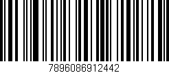 Código de barras (EAN, GTIN, SKU, ISBN): '7896086912442'